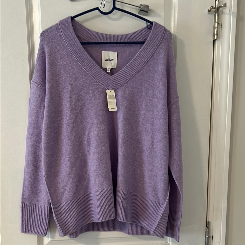 Aerie Purple Women's Sweater